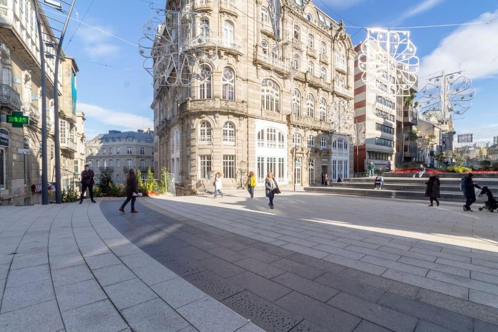 Apartmán En Un Edificio Senorial: Duplex Totalmente Nuevo. Vigo Exteriér fotografie